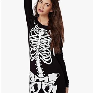 Skeleton dress size medium